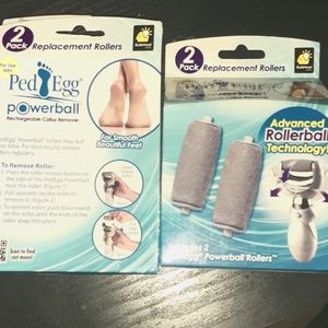 Ped Egg Powerball Replacement Rollers